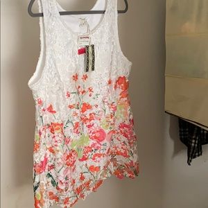 Ultra pink 1x tank new with tags